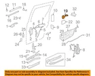 Chrysler Oem Side Sliding Door-hinge Right 5020672AG New. Price: $147.75.
