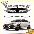 For Honda Civic 2016-2020 Front Grille Type Style Hood Hatchback Sedan New. Price: $79.28.