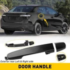 Outside Door Handle For 2003-2013 Toyota Corolla Rear Left / Right Smooth Black New. Price: $11.99.