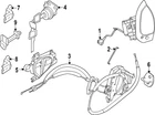 Genuine Nissan Exterior Door Handle 80606-1YC0F New. Price: $168.15.