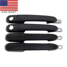 4PCS Outer Door Handle Front & Rear For Hyundai Accent 2006 - 2011 Primed Black New. Price: $26.95.