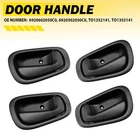 4X Interior Door Handle Black For 1998-2002 Toyota Corolla & Chevrolet Prizm New. Price: $15.19.