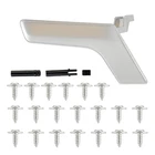 Silvery Left Interior Door Handle Kit For Mercedes-benz C250 C300 C350 2008-2014 New. Price: $14.43.