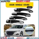 For Honda Accord 18-22 Gloss Black Door Handle Protective Covers With Key 4-20X New. Price: $18.99.