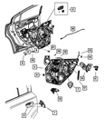 Genuine Mopar Exterior Door Handle Left 1MZ81GW7AH New. Price: $108.84.