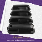4PCS Front & Rear Set Black Outside Door Handles 2015-2020 Ford Super Duty New. Price: $79.89.