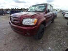 Driver Door Handle Exterior Assembly Rear Fits 01-07 Sequoia 11999700 Used. Price: $60.02.