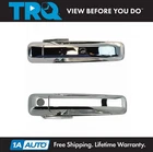 Trq 2PC Front Exterior Outside Chrome Door Handle Set For Dodge Ram Truck New. Price: $79.95.