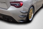 13-20 Fits Scion Frs GT500 V3 Carbon Fiber Rear Bumper 6PCS Canards 115565 New. Price: $193.00.