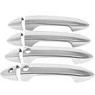 Outside Door Handle Covers For 2013-2017 Honda Accord Front Rear L+r Chrome New. Price: $11.89.