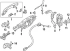 Genuine Ford Exterior Door Handle N1WZ-E22404-U New. Price: $43.33.
