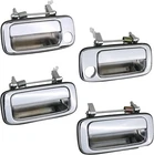 Exterior Door Handle Fit For Toyota Land Cruiser 80 Series 4 Pieces, Chrome New. Price: $57.58.