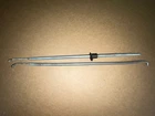 Corvette Door Lock Rod Set "short" With Swivels Gm 68,69,70,71,72,73-77 Used. Price: $30.00.