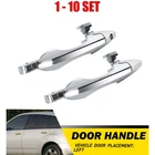 Chrome Abs 2-20X Door Handle Outer Front+rear For 2007-2013 Acura Mdx Base Left New. Price: $193.61.