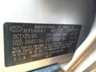 Driver Door Handle Exterior Body Color Rear Fits 01-06 Santa Fe 3832632 Used. Price: $40.00.