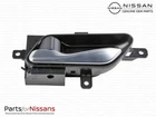 Genuine Nissan 2019-2023 Altima Sentra Left Front Or Rear Inside Handle 80671-6C New. Price: $28.97.