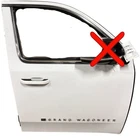 2024 2025 Jeep Grand Wagoneer Front Passenger Door Assembly W/card Glass PW7 Used. Price: $1115.50.