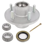 3500 Lbs Axle 44649 68149 Hub On 4.5" For Bearings With Trailer Galvanized New. Price: $51.29.