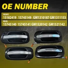 4X Door Handles For Escalade Avalanche Silverado 99-07 Front Rear Lh Black New. Price: $39.89.