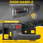 Inside Interior Door Handle Lh Driver Front For 2000-2006 Toyota Tundra New. Price: $10.44.