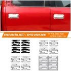 12PCS Exterior Door Handle & Bowl Cover Trim Ford F150 2015-2020 Accessories New. Price: $33.99.