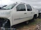 Left Wht Front Door Assembly Oem 11-13 Chevrolet AVALNCH15 Used. Price: $129.00.