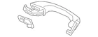 Genuine Volkswagen Handle Outside 5NN-837-205-B-GRU New. Price: $49.54.