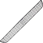 Apdty 168512 Front Bumper Grille Textured Black New. Price: $47.01.