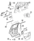 Genuine Mopar Exterior Door Handle Right 1EH601BMAA New. Price: $32.67.
