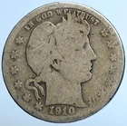 1910 P United States Us Silver Liberty Barber Quarter Dollar Coin Eagle I111046 Ungraded. Price: $136.20.