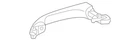 Genuine Mercedes-benz Handle 211-760-09-70-9040 New. Price: $70.85.