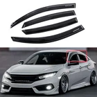 Rain Guards Window Visor Vent Outside Mount, 4PCS Fits For Honda Civic 4... New. Price: $60.03.