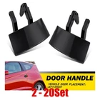 2-20X Fit Honda Crz Cr-z 2011-2016 Left&right Door Handles Exterior Black Metal New. Price: $36.09.