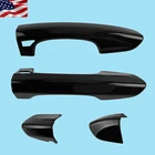 Outside Door Handle Cover Front Left & Right Black 2015-2021 Ford Mustang New. Price: $13.99.
