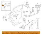 Gm Oem 95-24 Bolt Euv Rear Door Lock Hardware-cap 13597113 New. Price: $32.52.